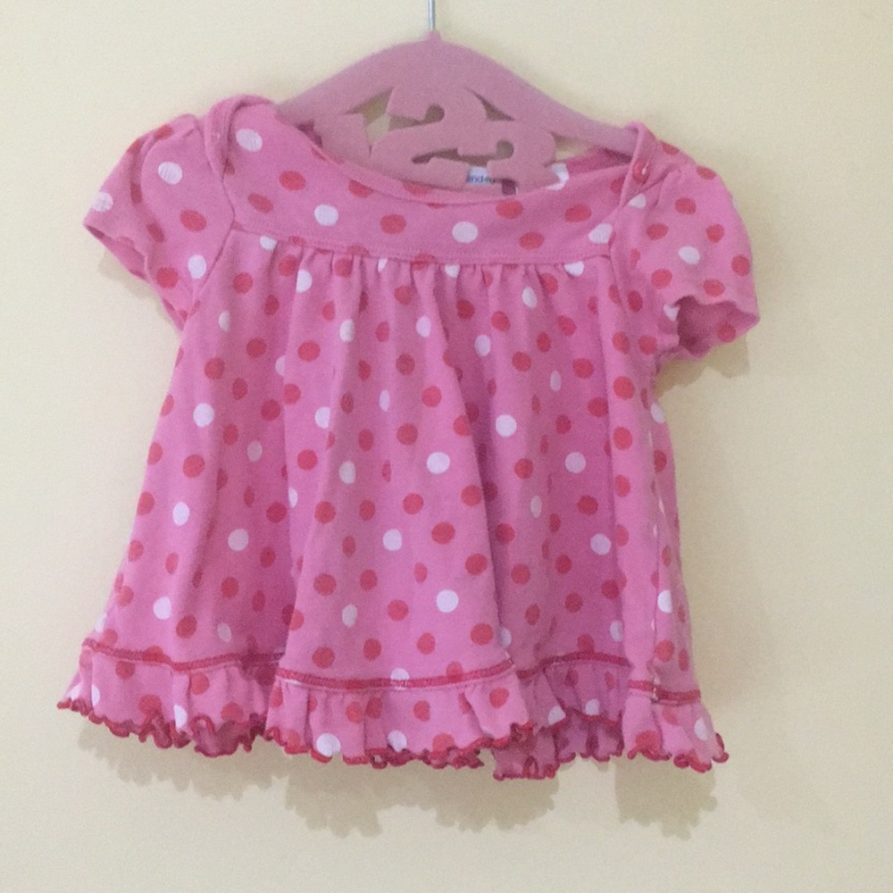 Sweet polka dot top